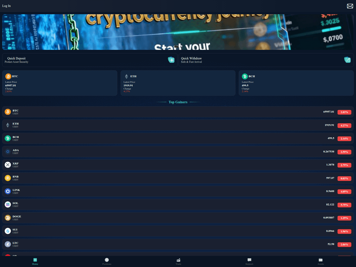 Screenshot der Webseite Gtbitsbr (gtbitsbr.xyz)