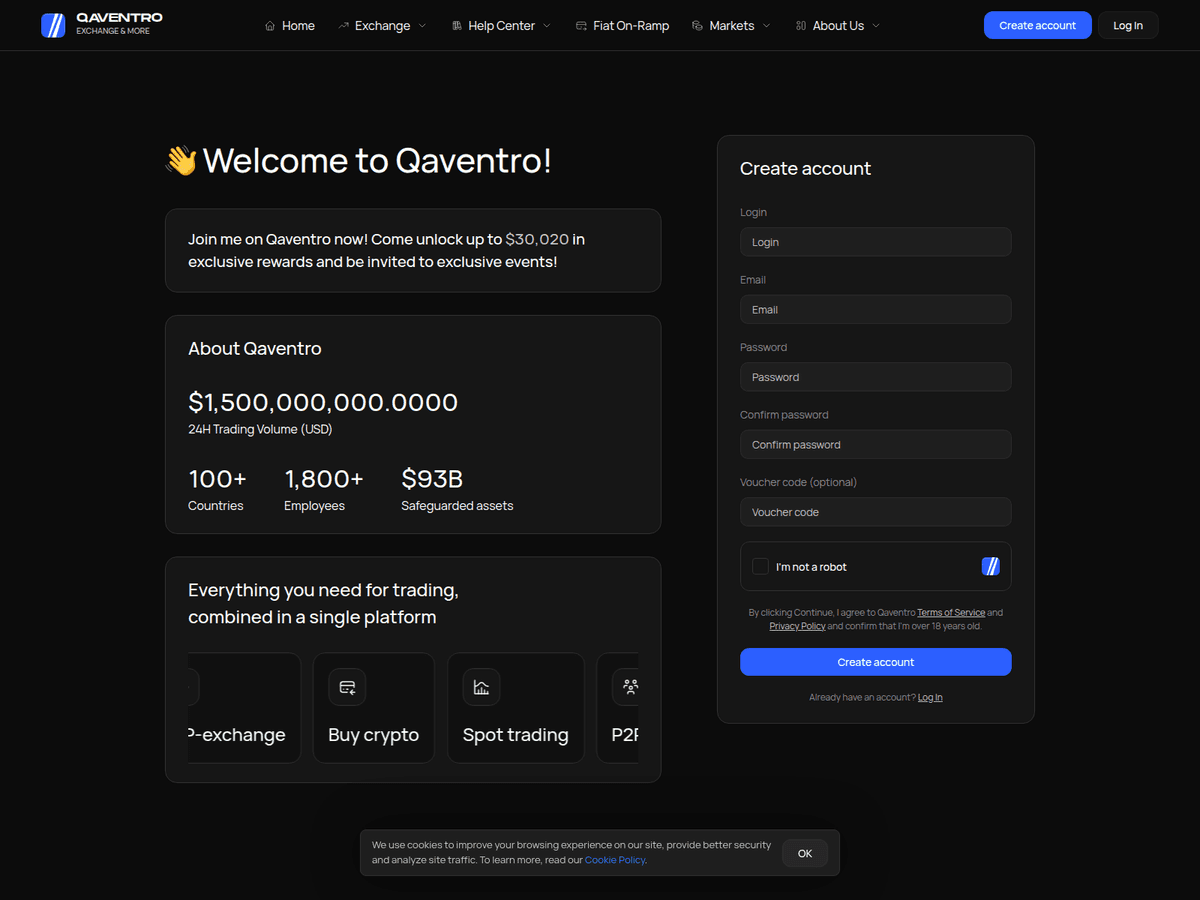 Screenshot von Qaventro