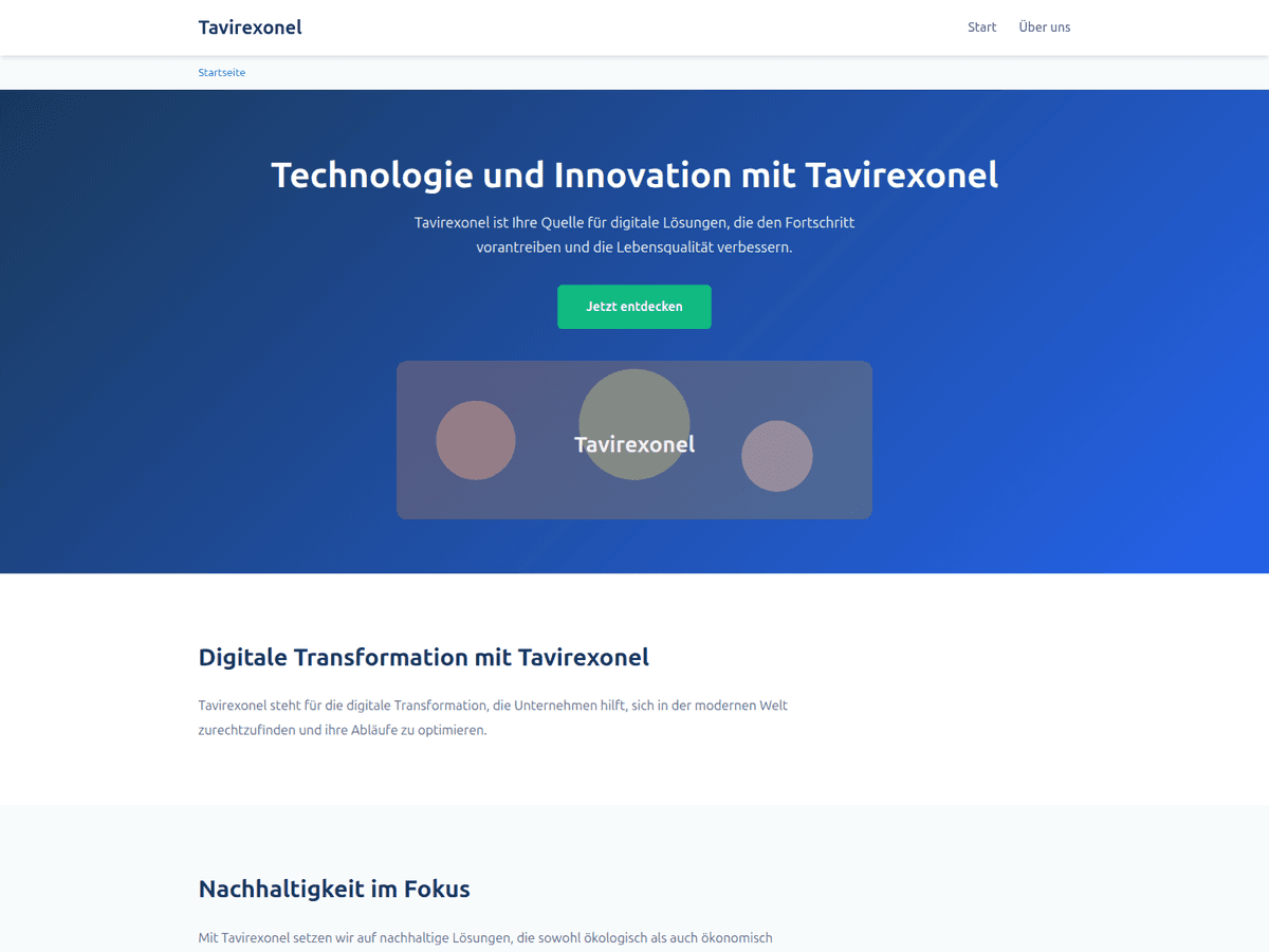 Screenshot von Tavirexonel