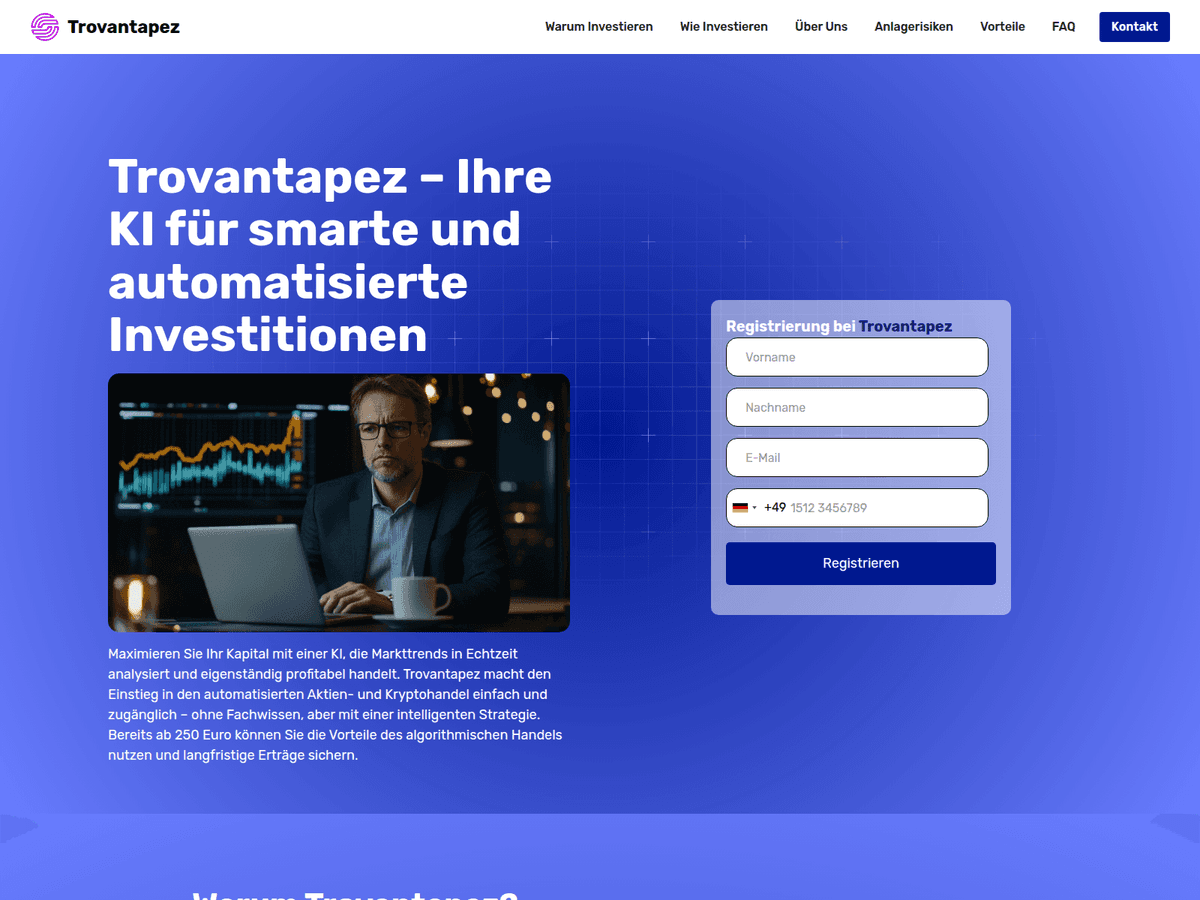 Screenshot von Trovantapez
