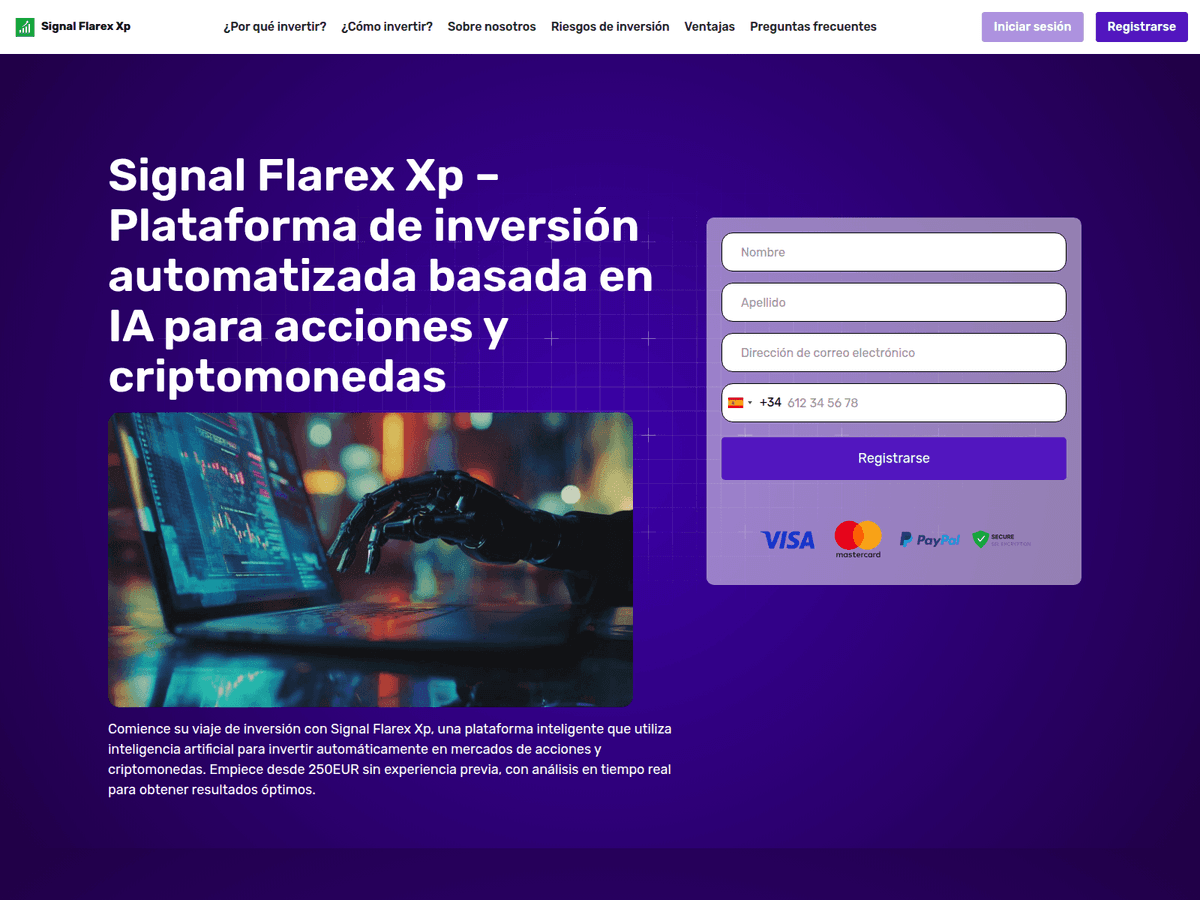 Screenshot von Signal Flarex Xp