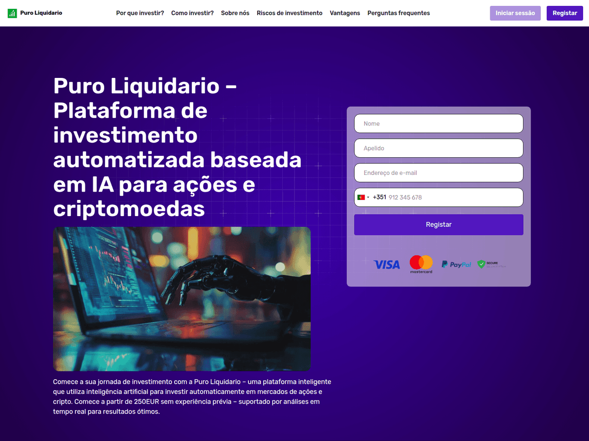 Screenshot von Puroliquidario