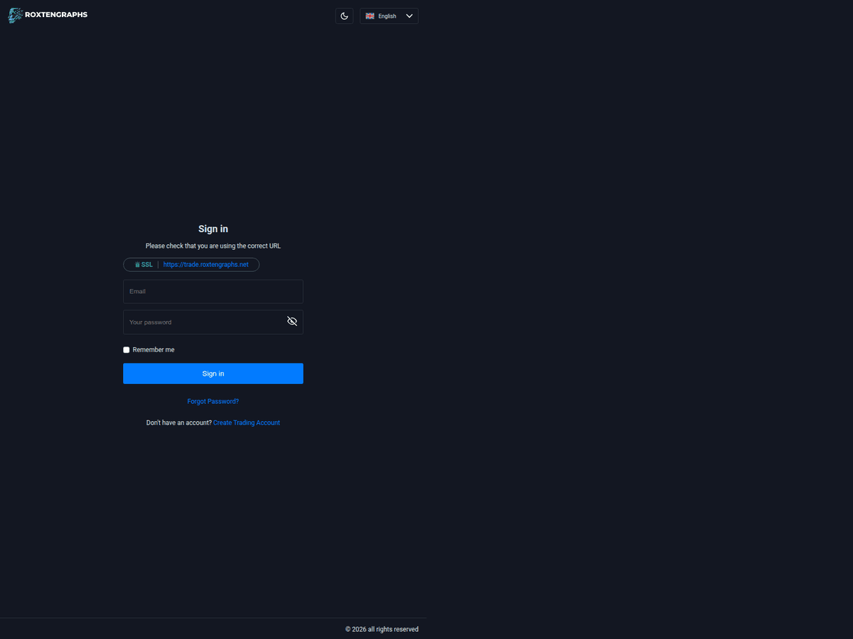 Screenshot von Roxtengraphs