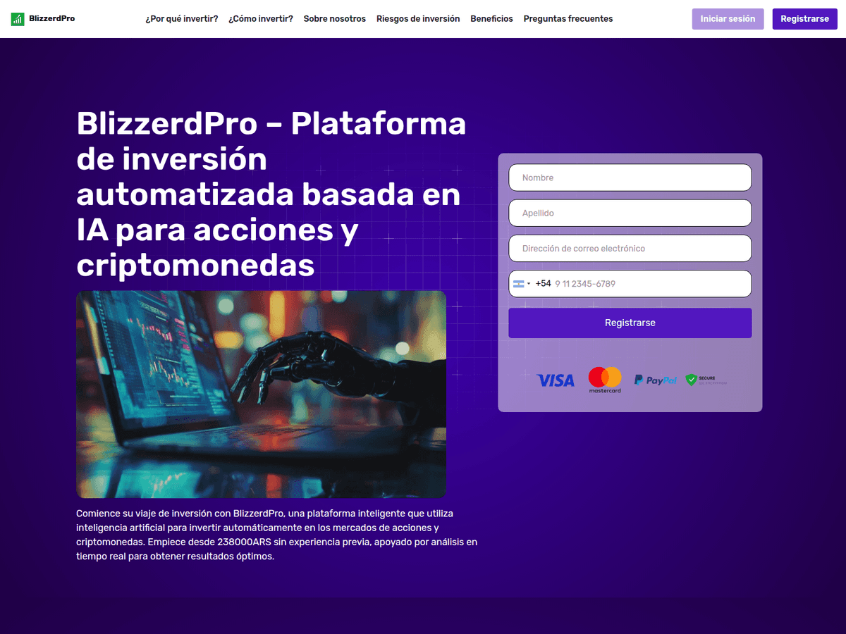 Screenshot von Blizzerdpro