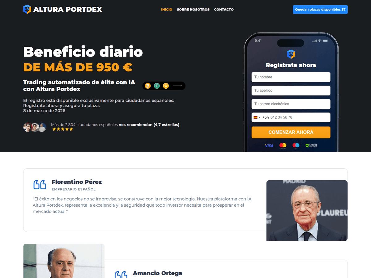 Screenshot von Alturaportdex Es