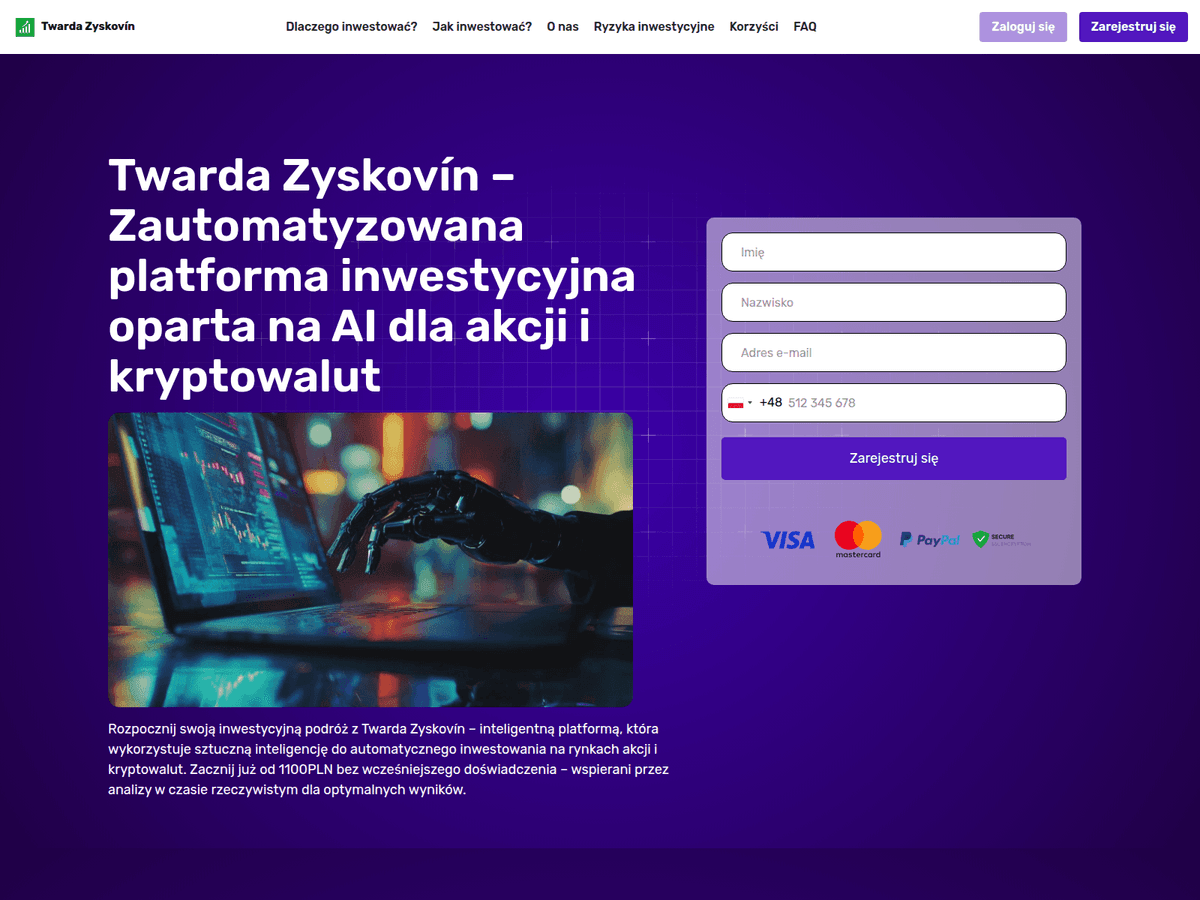 Screenshot von Twardazyskovin