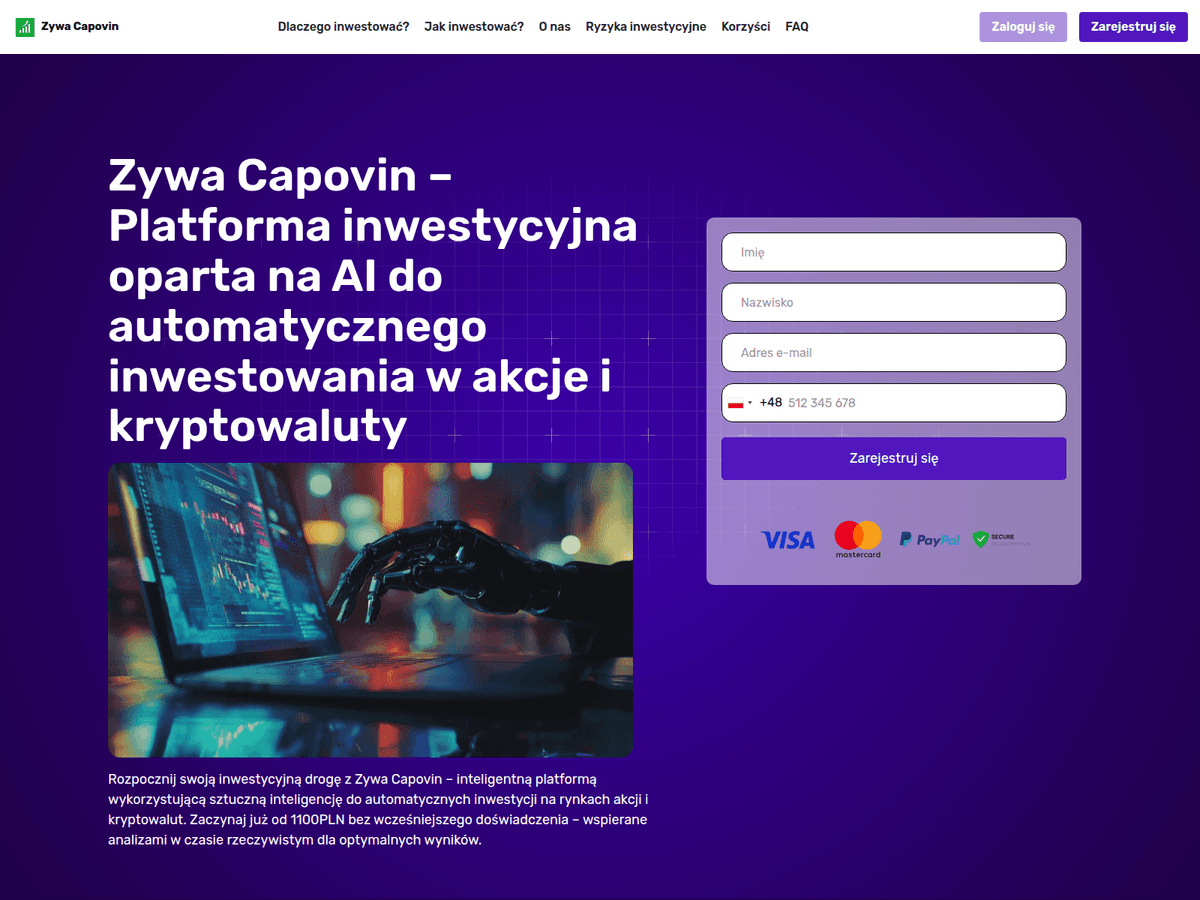 Screenshot von Zywacapovin