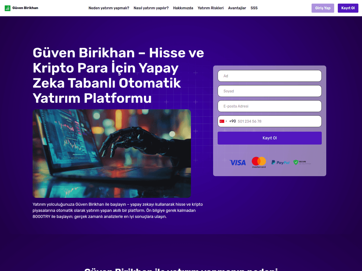 Screenshot von Guvenbirikhan