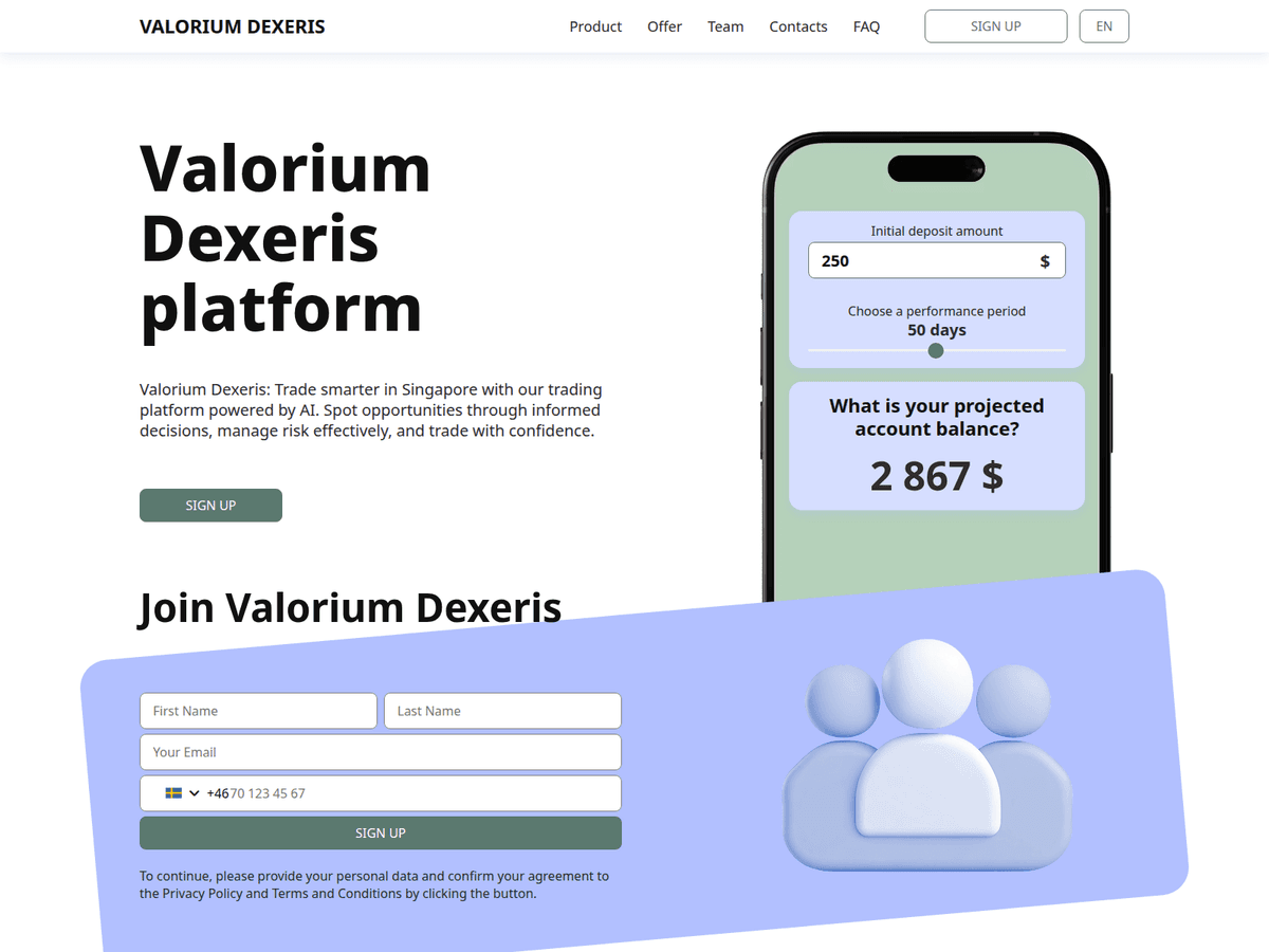 Screenshot von Valorium Dexeris