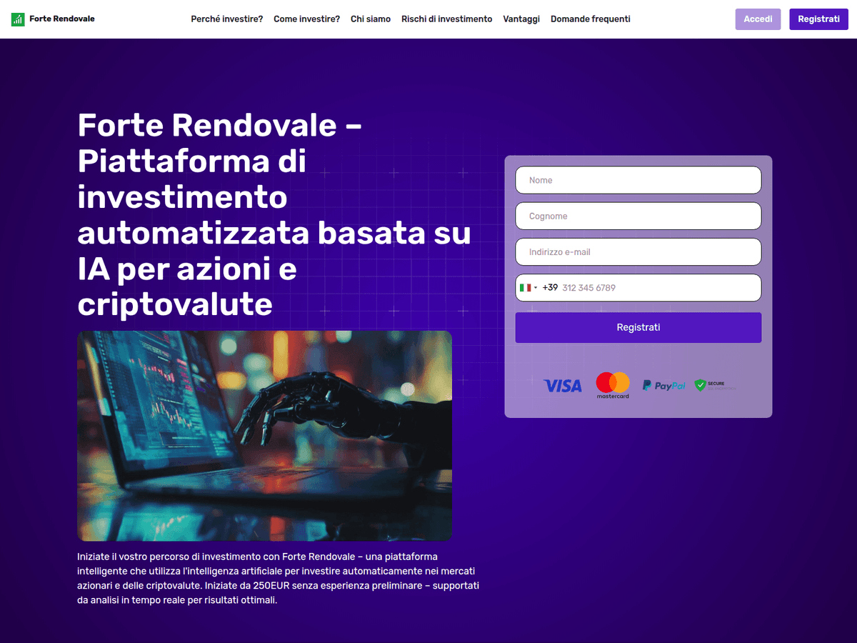 Screenshot von Forte Rendovale