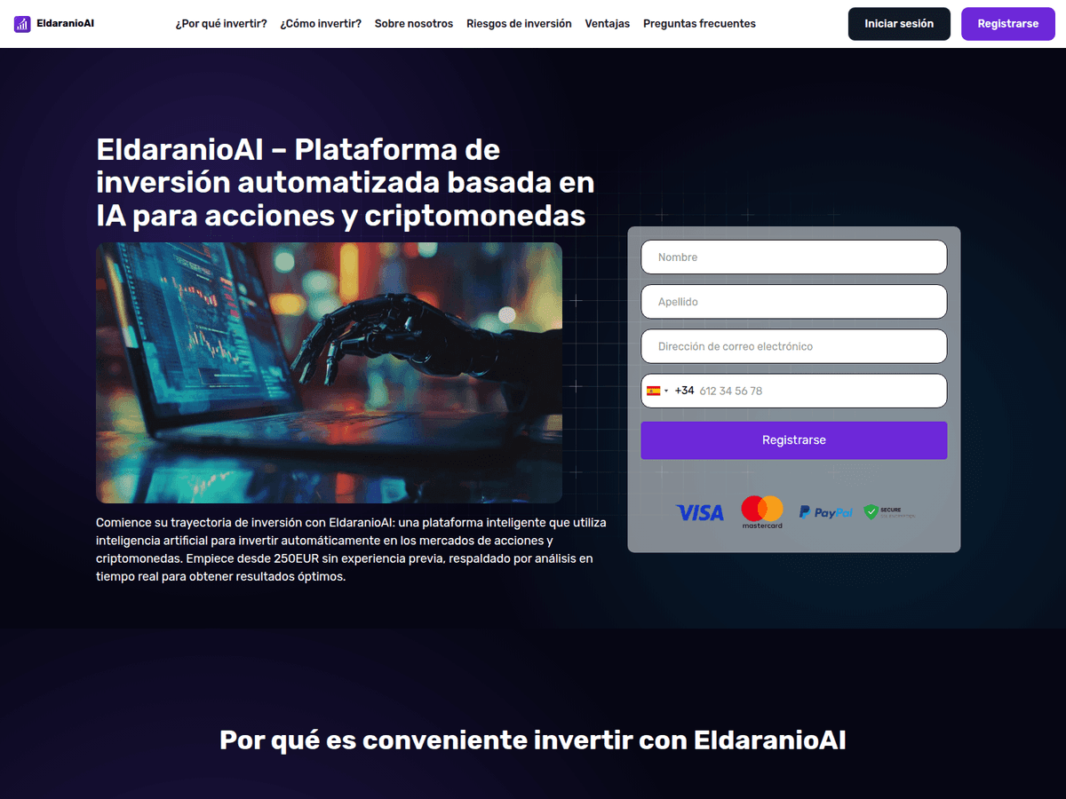 Screenshot von Eldaranio Ai