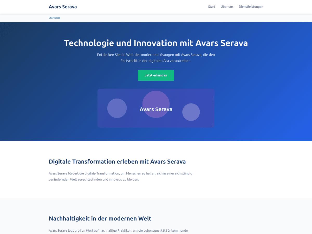 Screenshot von Avars Serava