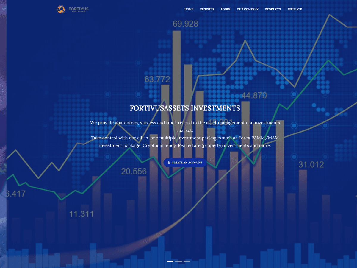Screenshot von Fortivusassets