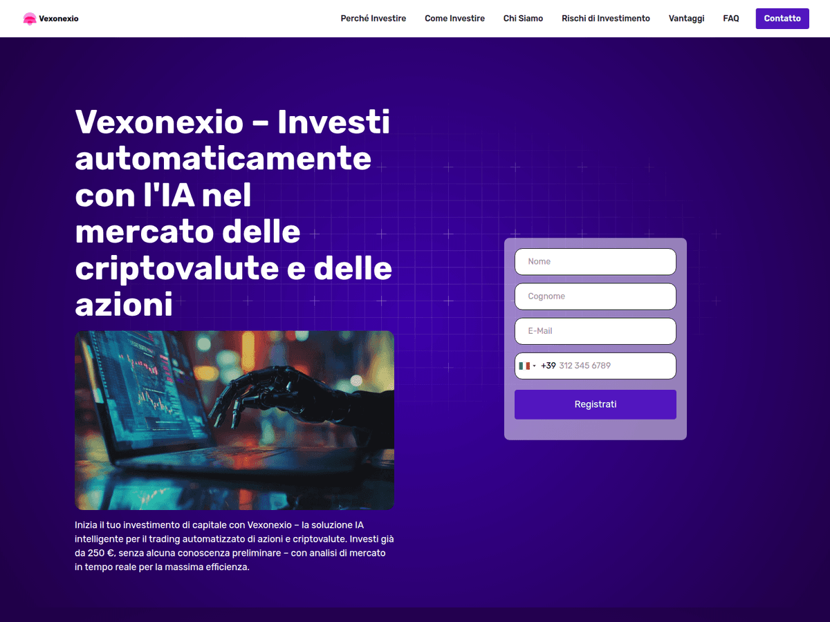 Screenshot von Vexonexio