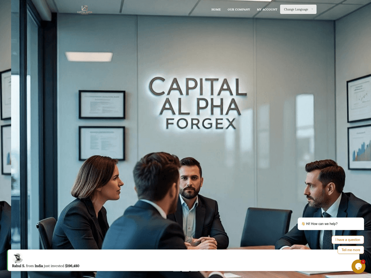 Screenshot von Cap Alphaforgex