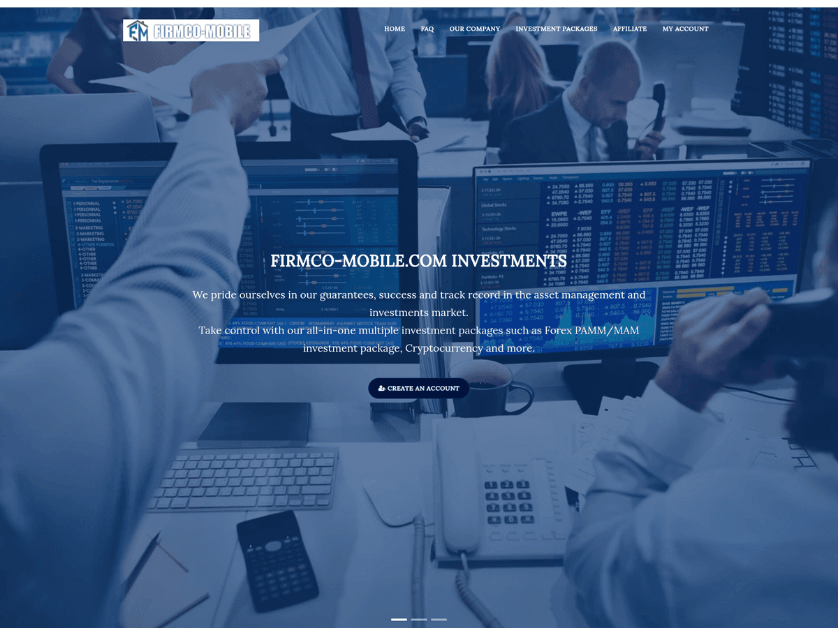 Screenshot von Firmco Mobile