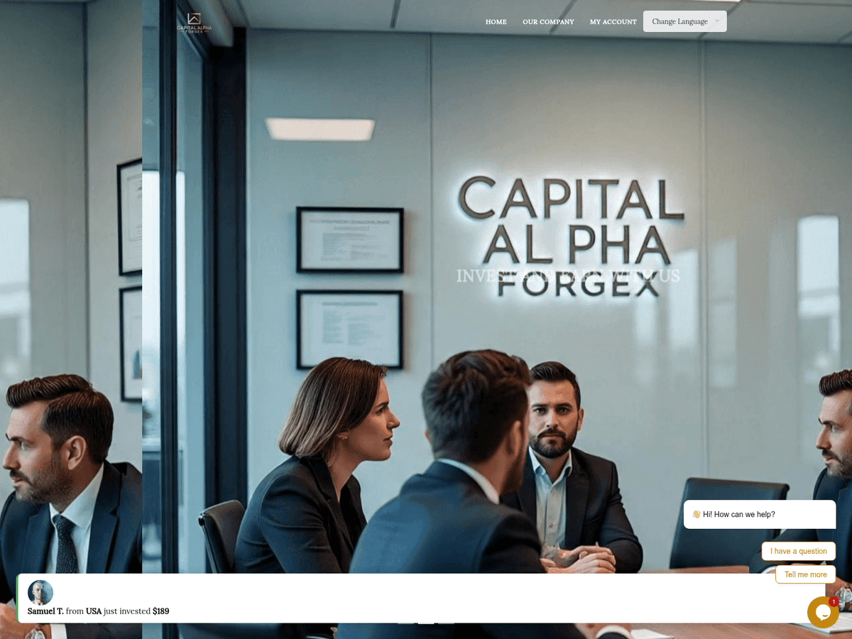 Screenshot von Cap Alphaforgex