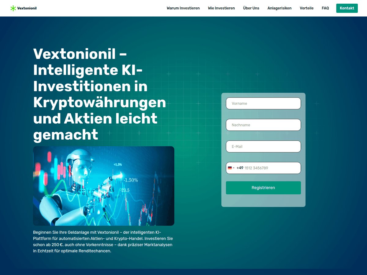 Screenshot von Vextonionil