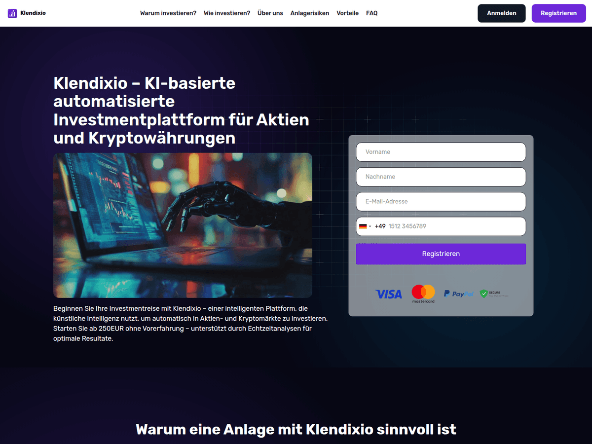 Screenshot von Klendixio