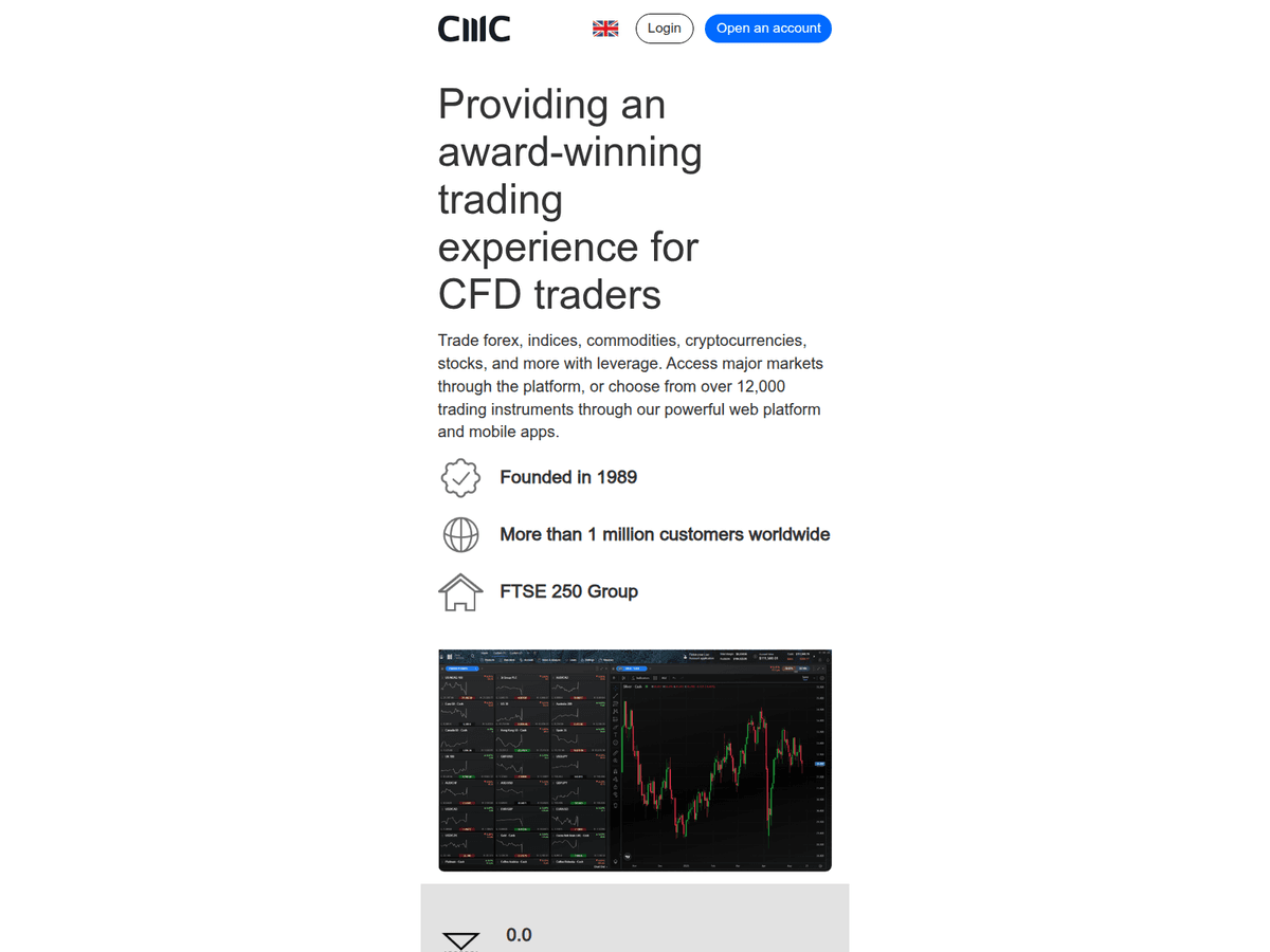 Screenshot von Cmc