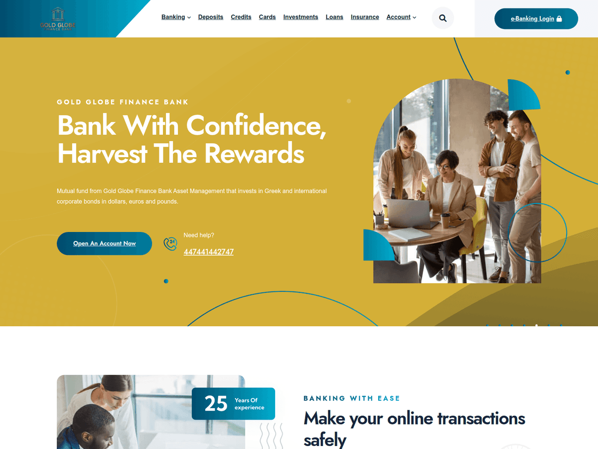 Screenshot von Goldglobfin