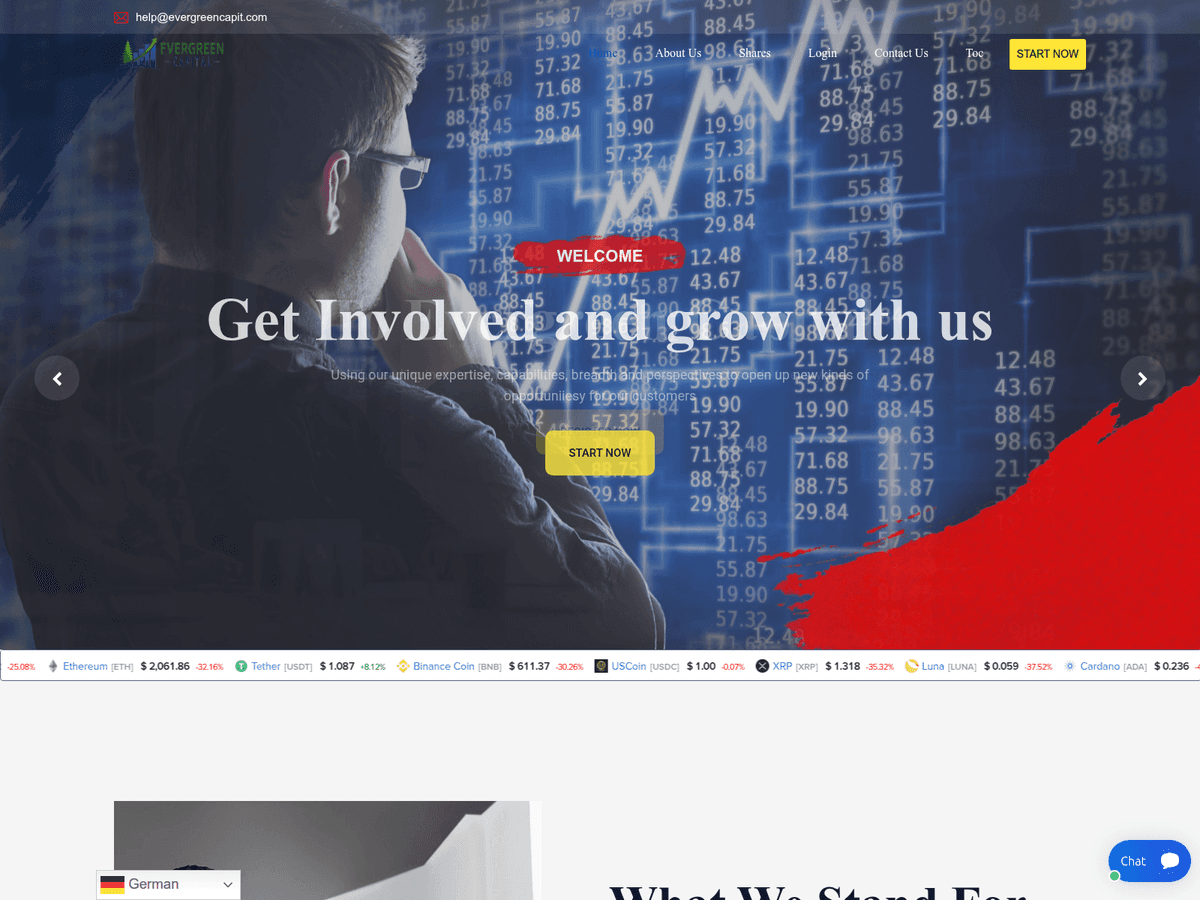 Screenshot von Alliancetrustservice