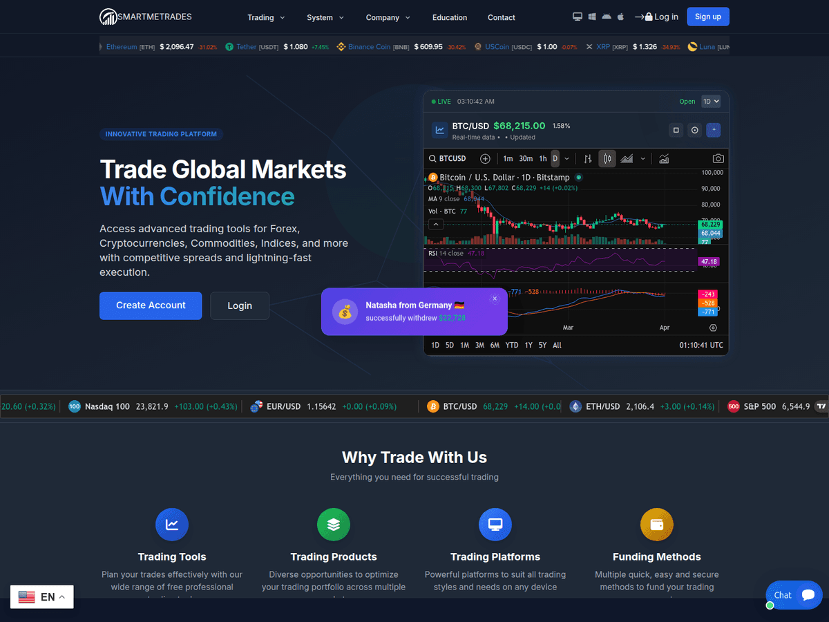 Screenshot von Indianstocksbrokerage