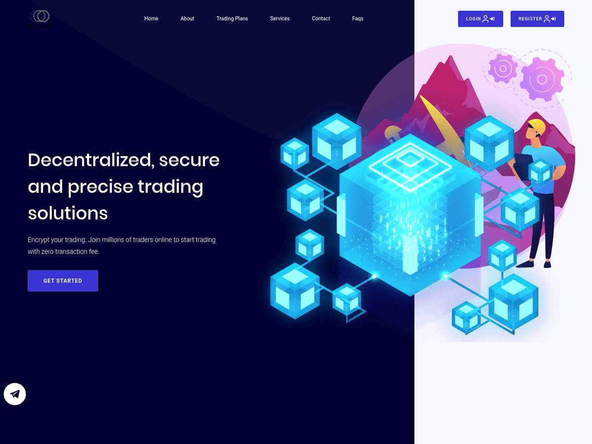 Screenshot von Nexoxcapital