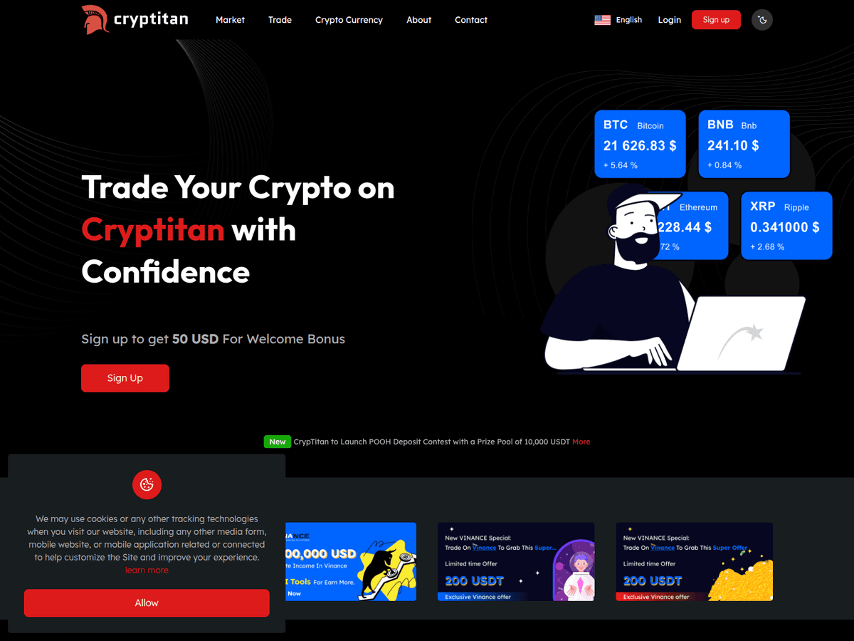 Screenshot von Cryptitan