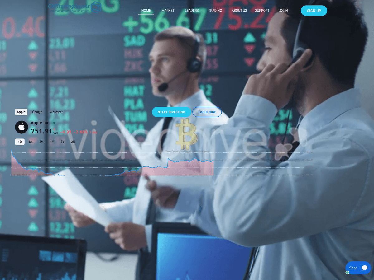 Screenshot von Cmtrading Assets