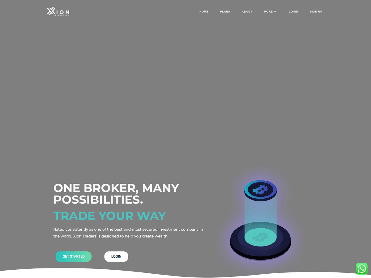 Screenshot von Xion Trader