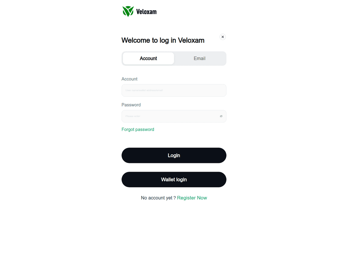 Screenshot von Veloxam