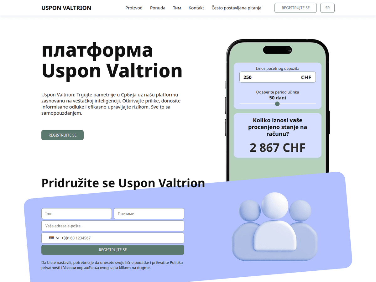 Screenshot von Uspon Valtrion