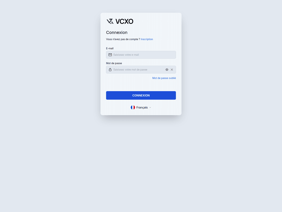 Screenshot von Vcxogroup