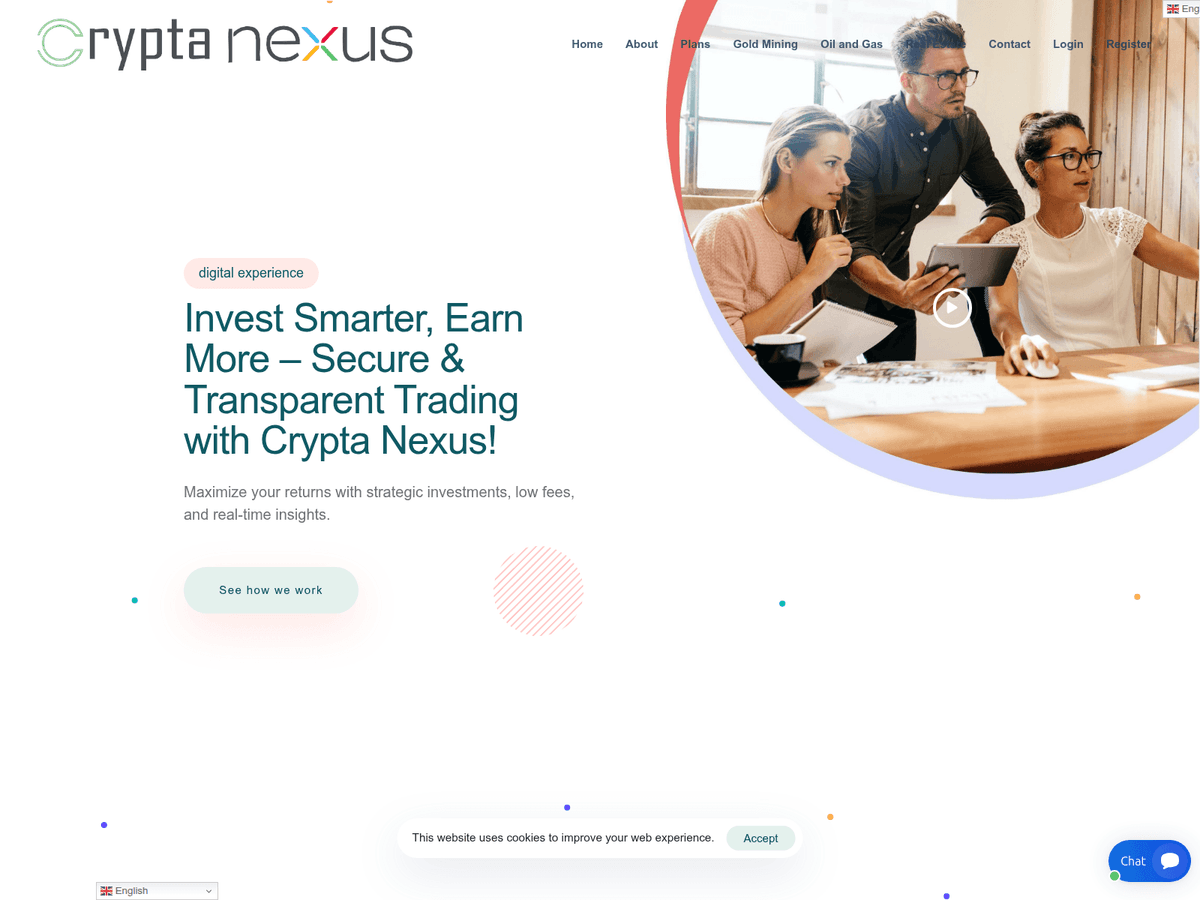 Screenshot von Cryptanexus