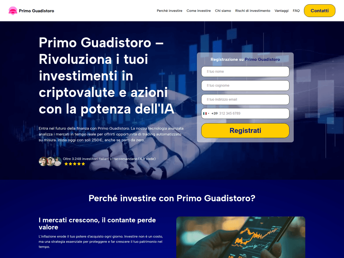 Screenshot von Primoguadistoro It