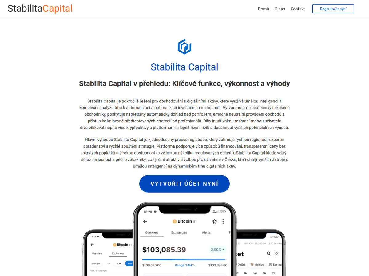 Screenshot von Stabilitacapital Ai