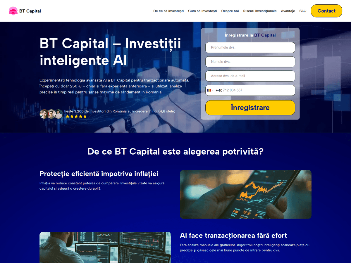 Screenshot von Btcapital Ai