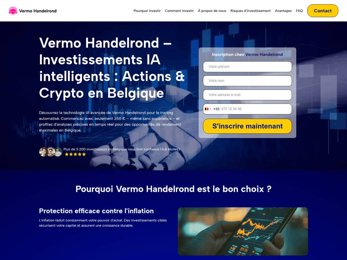Screenshot der Webseite Vermohandelrond (vermohandelrond.net)