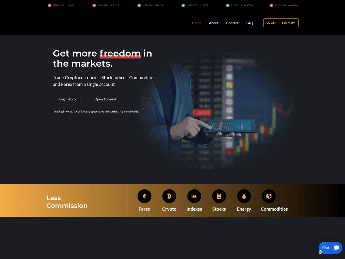 Screenshot von Expertcapitalm