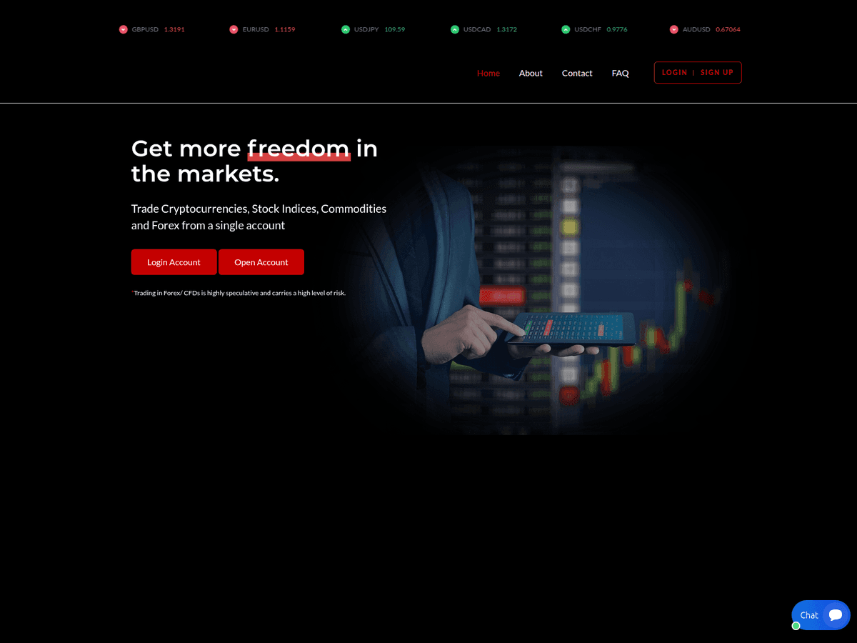 Screenshot der Webseite Futurewealthbuilders (futurewealthbuilders.net)