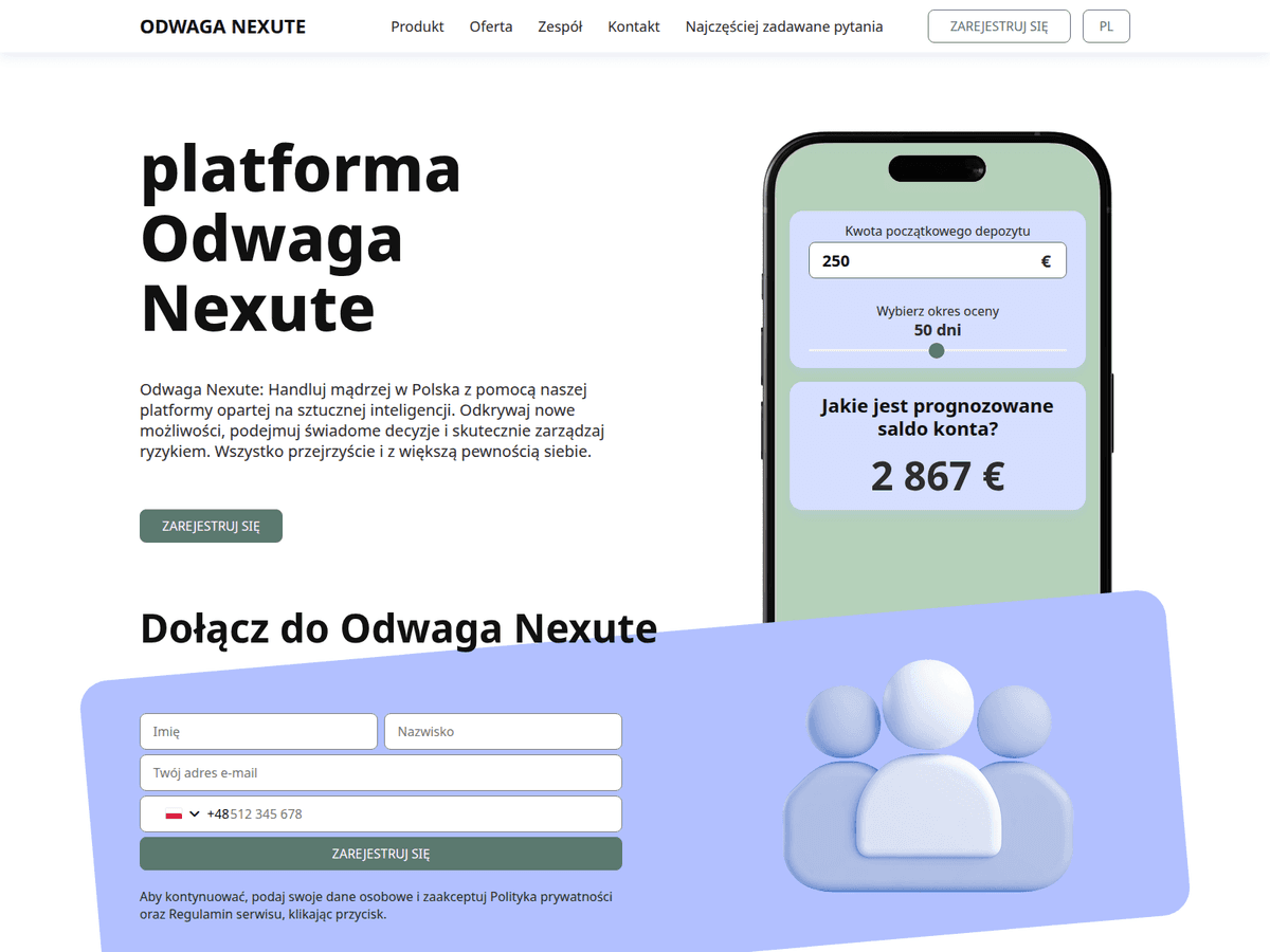 Screenshot von Odwaga Nexute