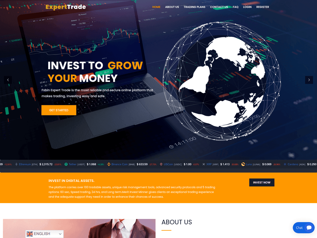 Screenshot von Fxbinexperttrade