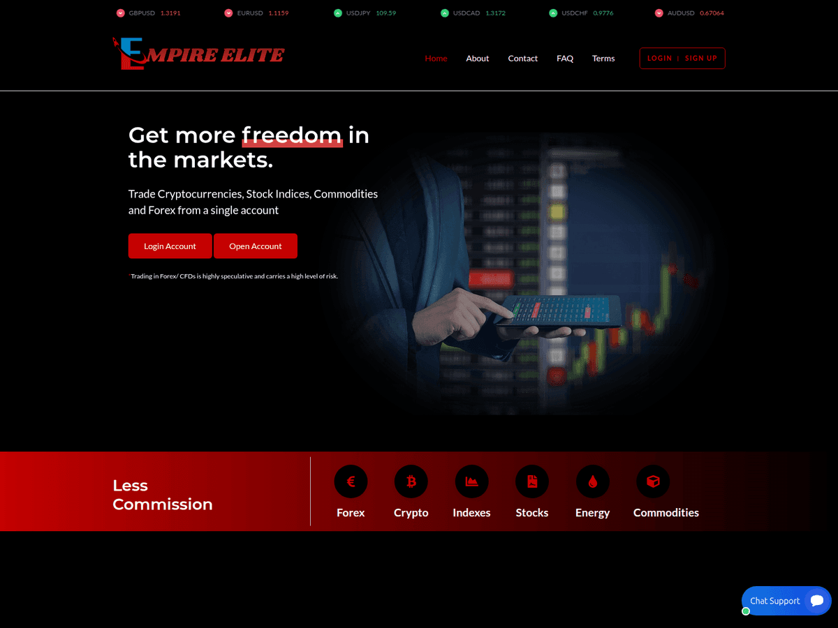 Screenshot von Empire Elite