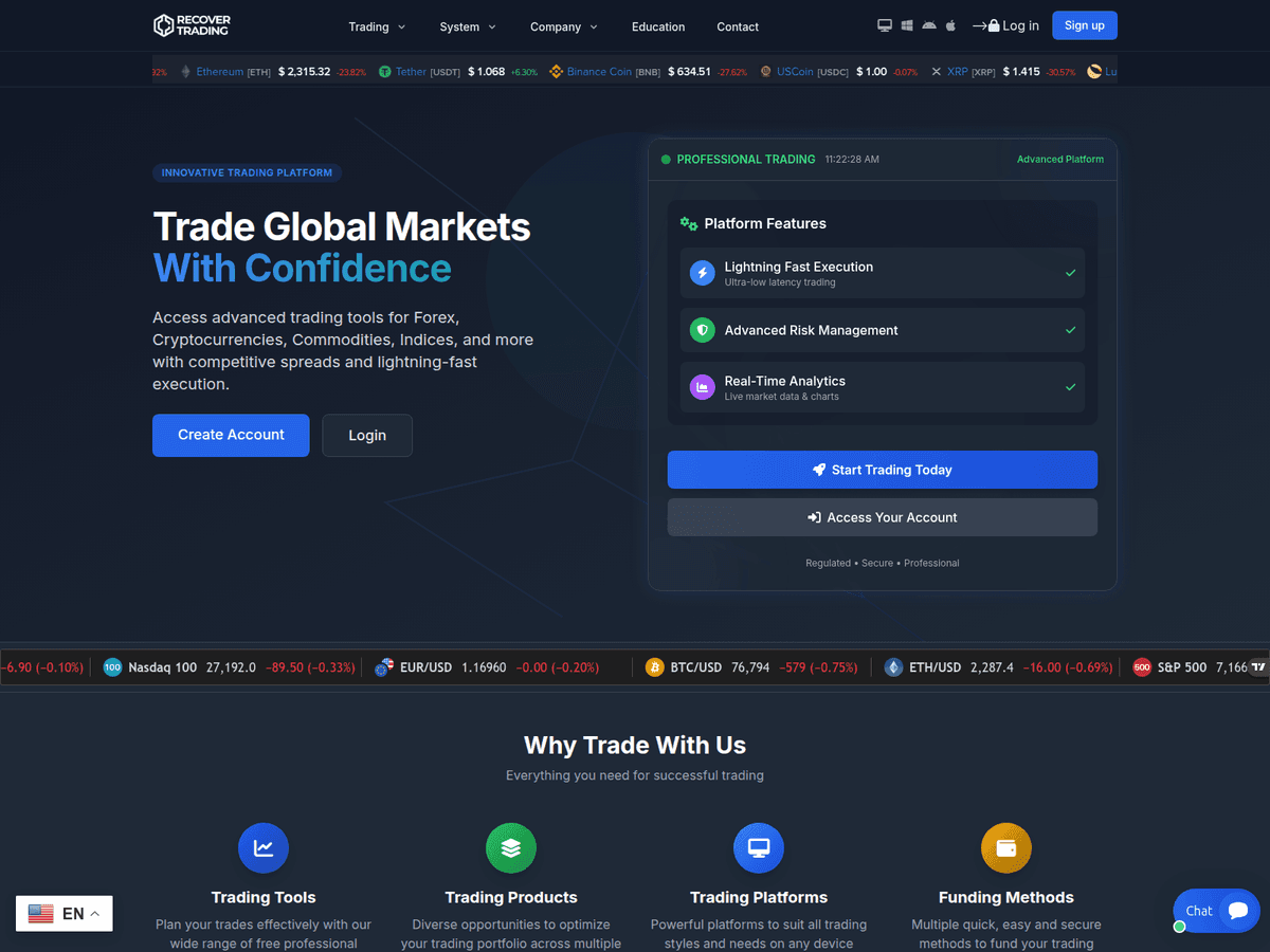 Screenshot von Smartselectonlinetrade