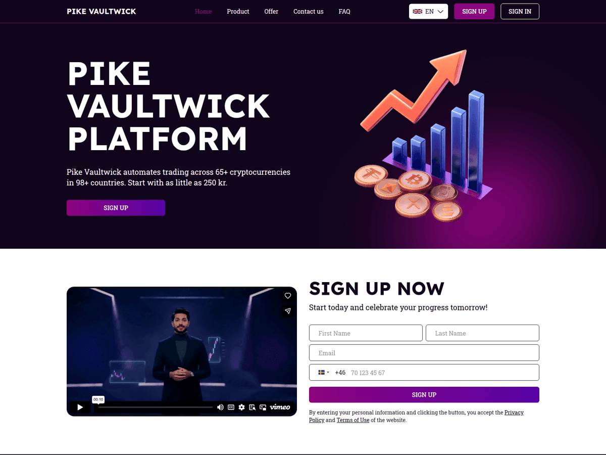 Screenshot von Pike Vaultwick