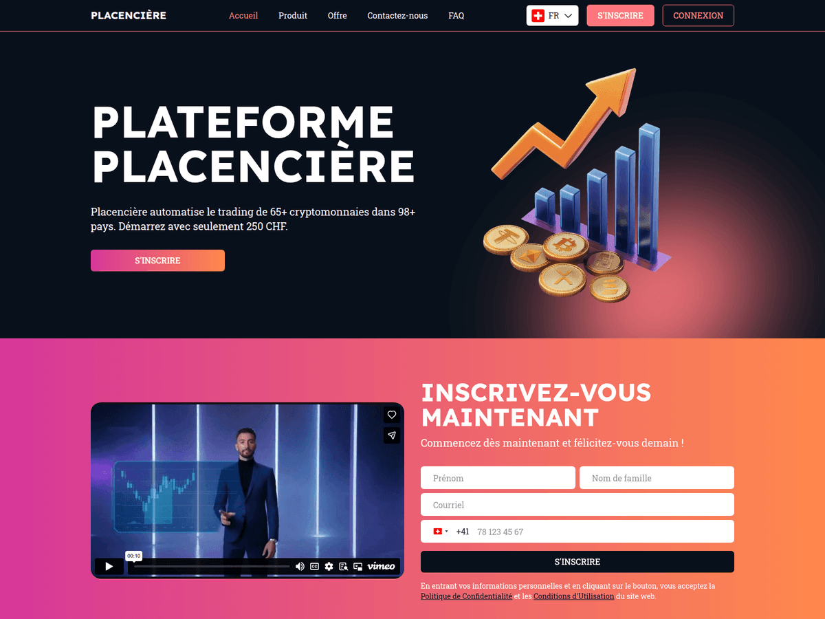 Screenshot von Placenciere