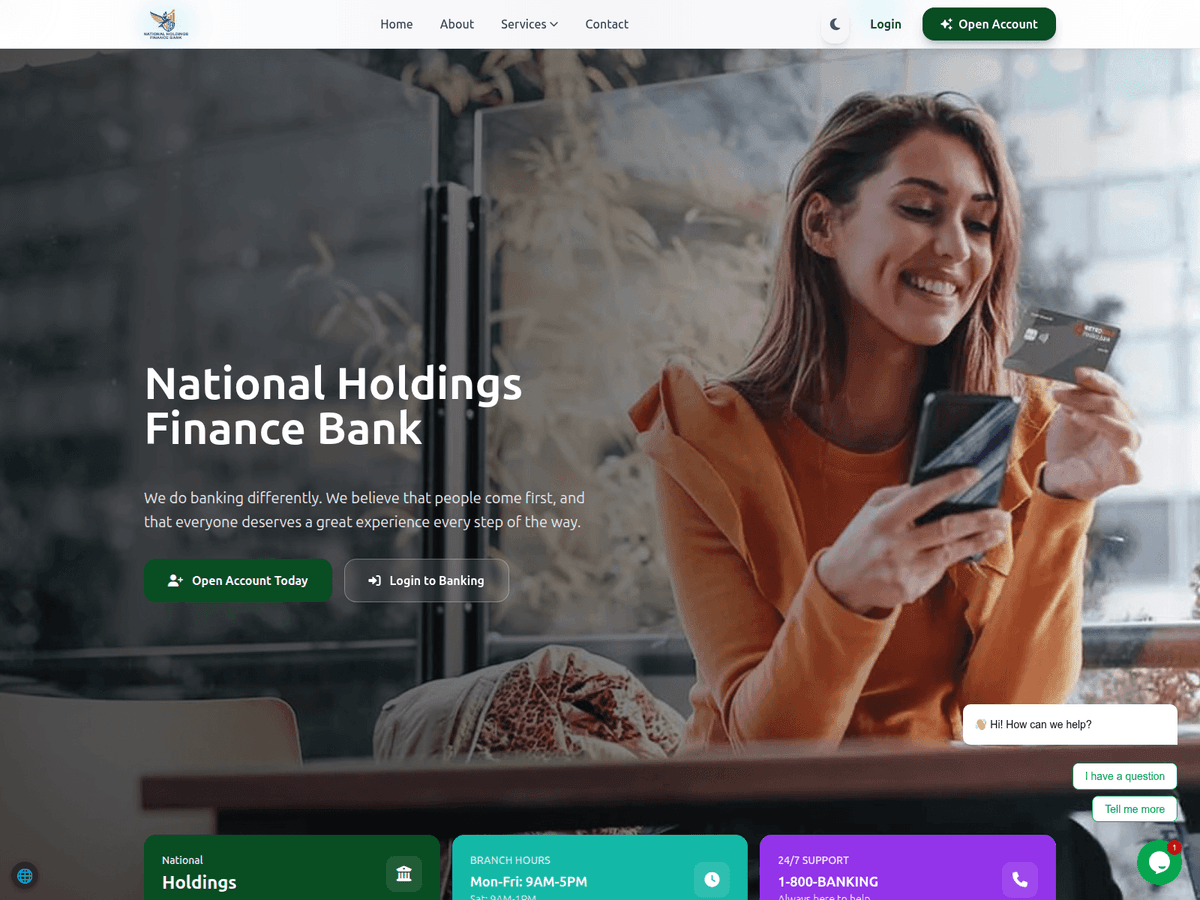 Screenshot von Nationalholdingsfinance
