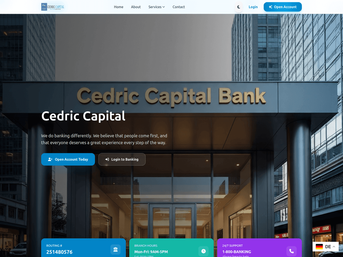 Screenshot von Cedricapital