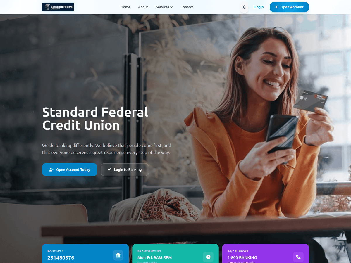Screenshot von Standardfedcu